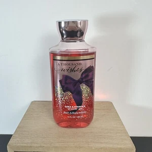 BATH & BODY WORKS A THOUSAND WISHES SHOWER GEL WASH SHEA VITAMIN E SIGNATURE - Picture 1 of 4