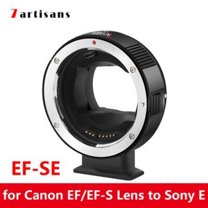7Artisans EF-SE AF Lens Adapter for Canon EF/EF-S Lens to Sony E-mount Cameras
