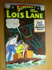 Superman's Girl Friend Lois Lane #72 VF+ Aquaman tricks LOOKS