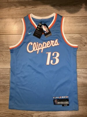Camiseta deportiva juvenil Nike City Connect de los LA Los Angeles Clippers #13 NBA M 10-12 NUEVA Foto 1 de 4