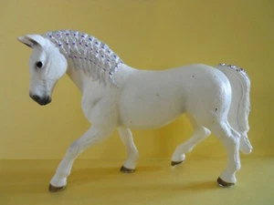 SCHLEICH da BARBAPUFFO CAVALLI 13819 GIUMENTA LIPIZIANA  HORSECLUB - Imagen 1 de 2