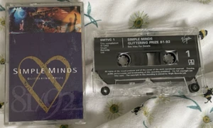 Simple Minds - Glittering Prize 81/92 : Cassette Album - Virgin Records - VGC - Picture 1 of 6