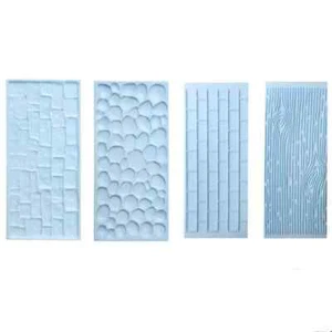 TREE BARK and/or BRICK WALL  Plastic Cake Decorating Fondant Mould Mold Cutter - Picture 1 of 19