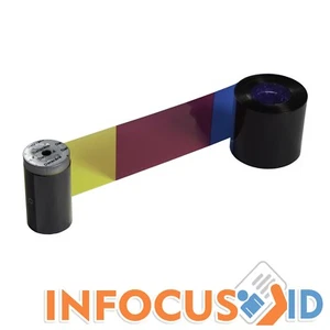 Datacard 534000-002 YMCKT Colour Ribbon 250 Prints for SP35+ & SP55+ - Picture 1 of 2