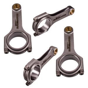 Racing Forged Connecting Rods for Toyota 5E 5EFE Corolla Vios Corsa 130.5mm New - Foto 1 di 8