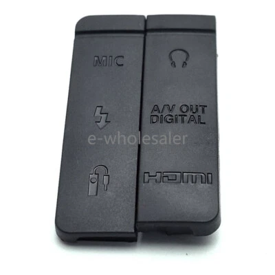 1 pcs For Canon EOS 5D3 MARK 5D III USB-HDMI-DC-IN-VIDEO-OUT Rubber Door Cover - Image 1 of 4
