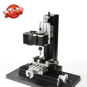 Metal Mini Milling Machine DIY Woodworking Tools Student Modelmaking 100~240V - Bild 1 von 1