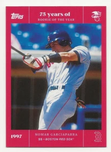 2022 Topps Rookie of the Year 75th Anniversary NOMAR GARCIAPARRA Ruby Red 01/10 - Picture 1 of 1