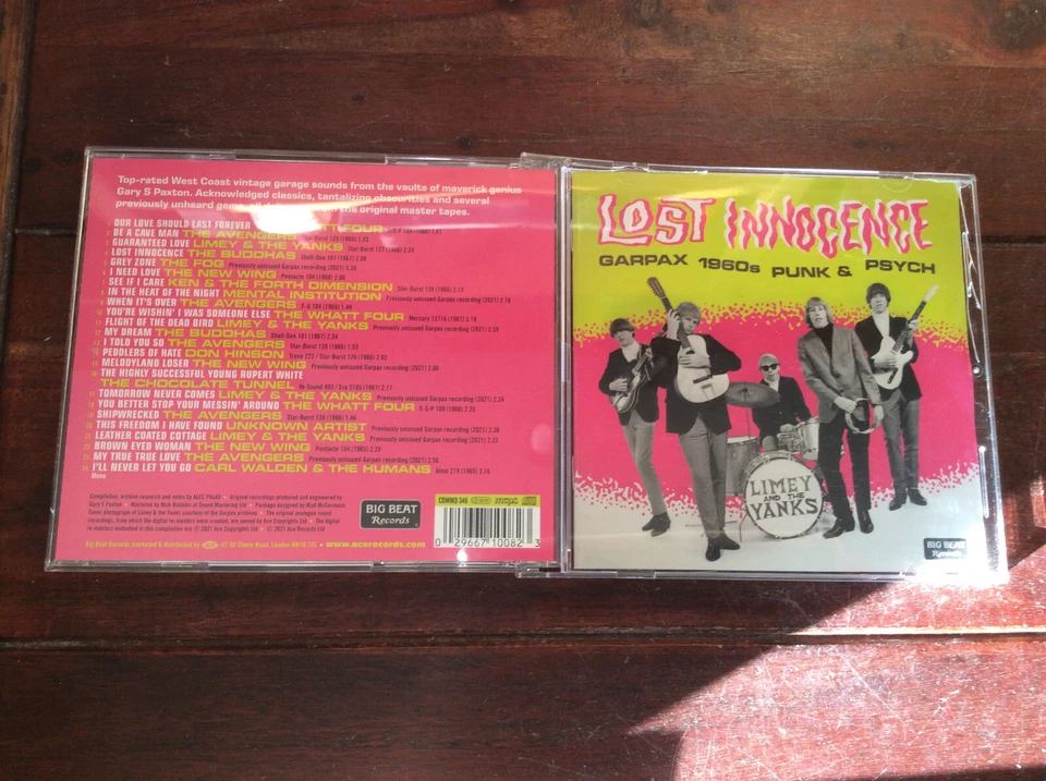 Lost Innocence (Garpax 1960s Punk & Psych)[CD Album] The Avengers  Buddhas FOG - Bild 1 von 1