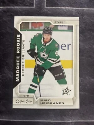 2018-19 O Pee Chee Marquee Rookies 628 Miro Heiskanen Dallas Stars - Image 1 of 2