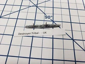 Destructor - Clase Tribal - Royal Navy - Wargaming - Eje y Aliados - Mini Naval - Imagen 1 de 2
