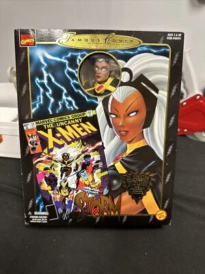 + Figura Posable Toy Biz Marvel Comics 1997 Famous Cover Series Storm 8" Nueva en Caja Foto 1 de 4