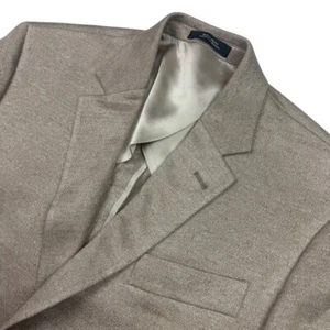 Nordstrom Men's Shop Trim Fit Linen Knit BlazerJacket Brown • 42S - Picture 1 of 11