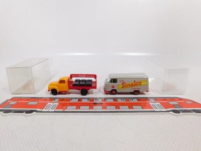 2X H0 1:87 LKW Borgward (Da PMS 16-50-01) Opel Coca-Cola Mint #EA411-0,5 - Immagine 1 di 4