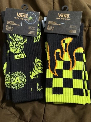 Paquete de 2 calcetines Vans para niños 1-6 nuevos con etiquetas Foto 1 de 4