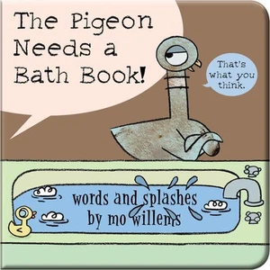 The Pigeon Needs a Bath Book! by Mo Willems (English) Vinyl-bound Book - Picture 1 of 1