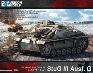 Rubicon Models Sd.Kfz. 142/1 StuG III Ausf G Early Mid Late 1/56 28mm German WW2 - Picture 1 of 6