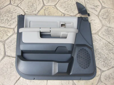11-18 2011 Dodge Ram 1500 lado del conductor panel de puerta interior delantero gris tono OEM Foto 1 de 4
