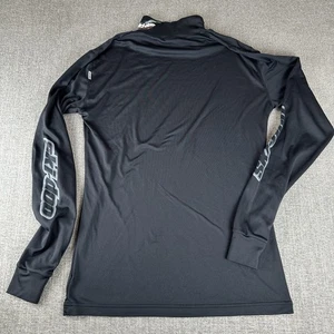 Ski Doo Turtle Neck Base Layer Logo Snowmobile Jet Ski Sun Shirt Black Stretch - Bild 1 von 9