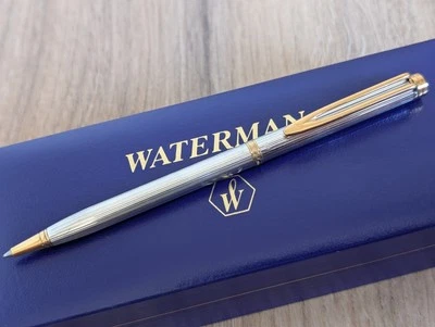 Waterman Gentleman Sterling Silver 925 Ballpoint Pen - Bild 1 von 4