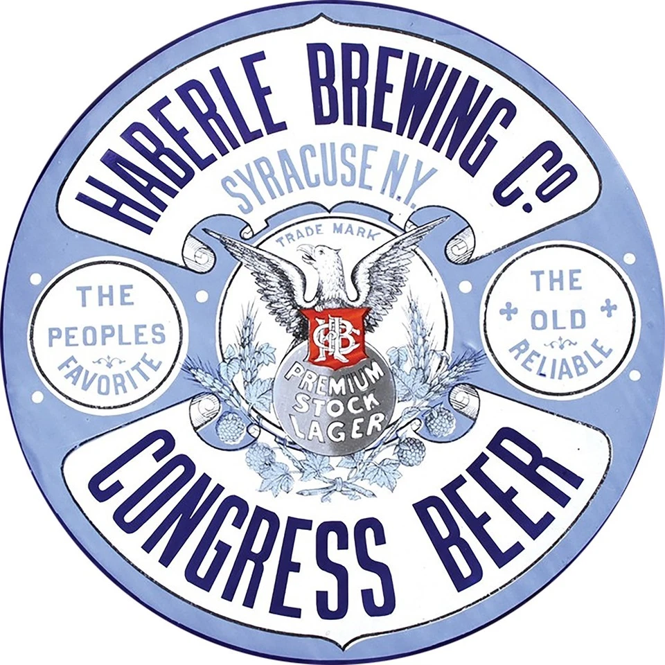 Haberle Brewing Co. de colección Letrero metálico reproducción de anuncios ENVÍO GRATUITO Foto 1 de 1