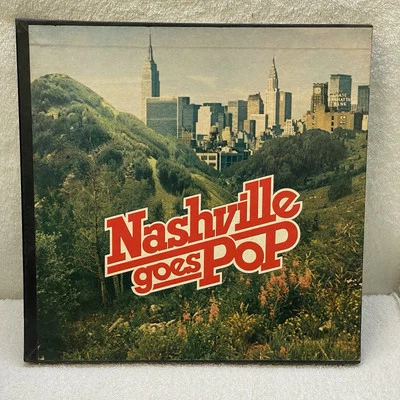 Various Artist Nashville Goes Pop 6 Vinyl Record Set Columbia House 6P 6580 1977 - Image 1 of 3