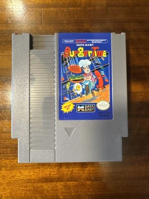 Burgertime NES Nintendo - Image 1 of 3