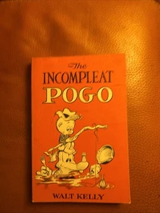 The Incompleat Pogo by Walt Kelly 1954 First Printing Orange Soft Cover - Picture 1 of 5