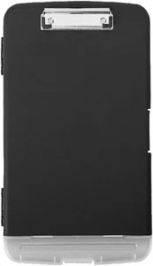 Plastic Clipboard with Storage,High Capacity Nursing Clipboards Black - Picture 1 of 7