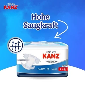 KANZ Pañales Desechables Adultos Unisex Años 30 - Pañales Desechables Adultos 30s - Imagen 1 de 11
