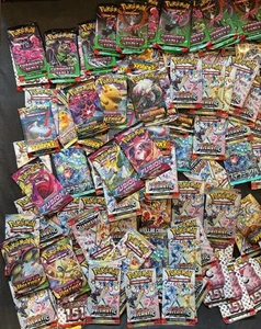 Huge Collection Of Opened Pokemon Booster Packs (Bulk) - Picture 1 of 6