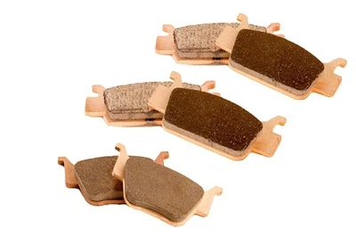 Pastillas de freno delanteras y traseras Honda Fourtrax Rincon 680 TRX680FGA 2010 trabajo severo Foto 1 de 4