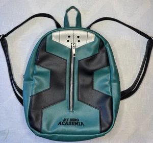 Mini Mochila Bioworld My Hero Academia Deku Traje Juegos con disfraces 12" x 10" Usada en Excelente Condición - Imagen 1 de 11