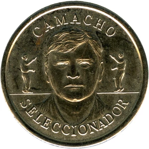 ☆ ESPAÑA 2000 • FICHA MEDALLA ☆ CAMACHO SELECCIONADOR, EQUIPO DE FÚTBOL ☆ FICHA ☆C7820 - Imagen 1 de 4