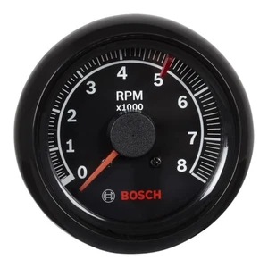 Bosch FST7906 Sport II 2-5/8" Tachometer Black Face 0-8000 RPM NEW - Bild 1 von 3