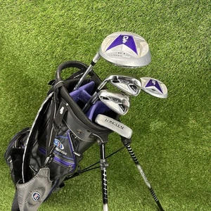 U.S. Kids Golf Club Set LH ⛳️ with 5 Clubs W/Bag USKG kids WT-15 Ultra Light 54” - Picture 1 of 24