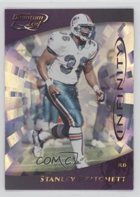 2000 Quantum Leaf Infinity Purple /50 Stanley Pritchett #158 - Image 1 of 2