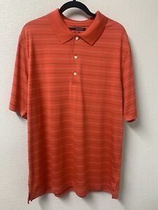 Greg Norman Men's Short sleeve Polo Shirt Size Large Logo on Sleeve
