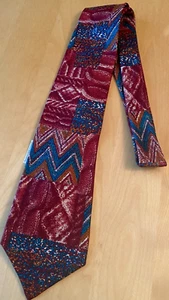 NWT Missoni CREVATTE NEIMAN MARCUS HANDMADE SILK GEOMETRIC MENS TIE - Picture 1 of 4