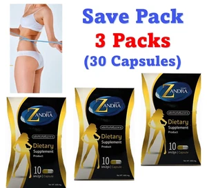 3x Zandra Dietary Supplement Detox Slimming Weight Management Burn Block Fat - Picture 1 of 11