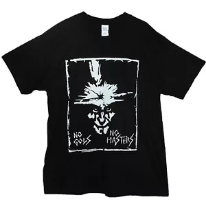 T-Shirt Amebix No Gods No Masters Kruste Anarcho Punk Rock Metall Unisex - Bild 1 von 7