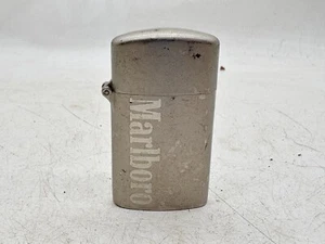 VINTAGE MARLBORO METAL LIGHTER CLASSIC COLLECTIBLE TOBACCO MEMORABILIA - Picture 1 of 7