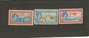 BAHAMAS (3081) KGV1 X 1938 SG158-160 FULL SET ADDIONAL VALS FINE M/M - Picture 1 of 1