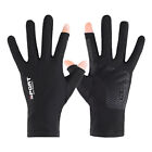 Cycling Bicycle Gloves Breathable Ice Silk Non-Slip Anti-UV Touch Screen Glov&cx