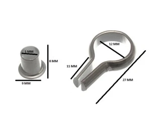 12 Balle Catch Mortice Latch 19Mm 3/4 Reeler Ball Nichel E Viti - Picture 1 of 1