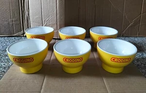6 Coppette Ciotole Porta Snack Stuzzichini Aperitivi Crodino Marca Guzzini Nuovo - Imagen 1 de 24
