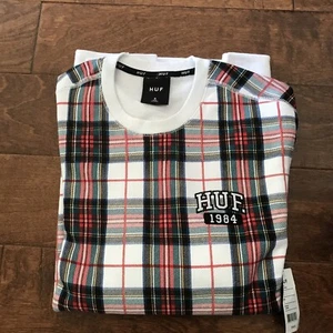 HUF Men's Crewneck SPUNGEN CREW - MZB - Small - NWT - Picture 1 of 7