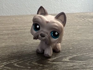 Littlest Pet Shop Purple Scottie Dog 1201 Blue Eyes Puppies Playset LPS Terrier - Picture 1 of 4