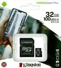 KINGSTON 32GB Micro SD SDHC Memory Card Class 10 Memory TF With SD Card Adapter 