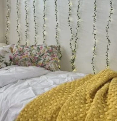 MANTA TEJIDA A MANO BURBUJA ADOLESCENTE GRANERO DE CERÁMICA - USADA EN EXCELENTE ESTADO $134 VENTA AL POR MENOR Foto 1 de 4